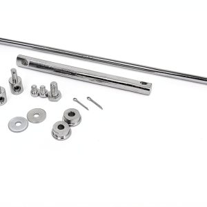 Hot Rod Chrome Carburetor Linkage for Automotive-0