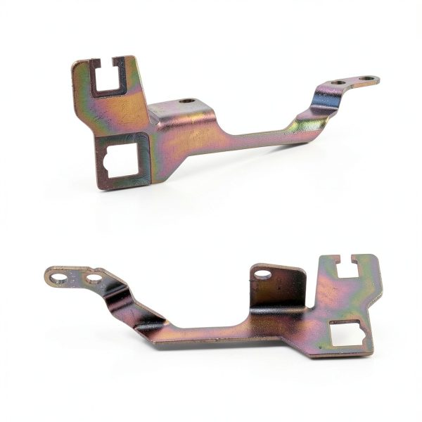 Apobelor Throttle & Kickdown Cable Bracket 157313 Galvanized Steel-2