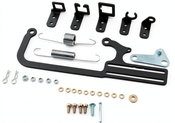 TXRXIZ 304147 EZ-EFI Carburetor Throttle Cable Mount Kit Aluminum-0