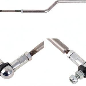 Throttle Pull Rod KIEMT Dodge Ram 2500/3500 Chrome Linkage Assembly-0