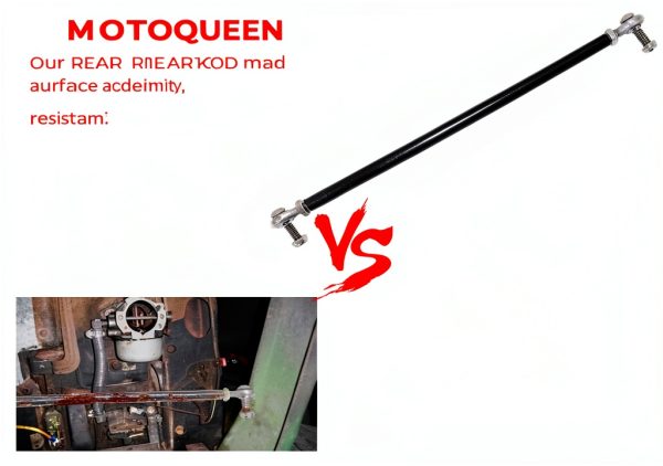 MOTOQUEEN Aluminum Throttle Linkage for Carburetor Replacement 10-1/4-1
