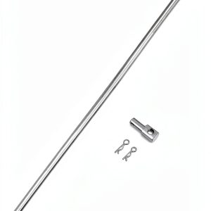 HiBuyer MG TR Chrome Throttle Linkage for 1967-1969 Chevrolet Camaro-0