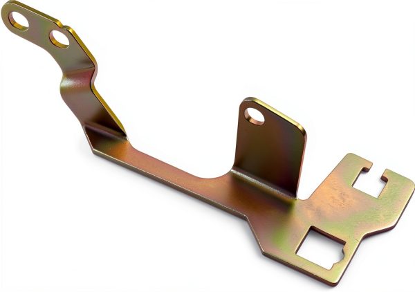 Apobelor Throttle & Kickdown Cable Bracket 157313 Galvanized Steel-0