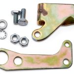 Edelbrock Carburetor Bracket 8021 Gold Satin Alloy Steel for Chrysler-0