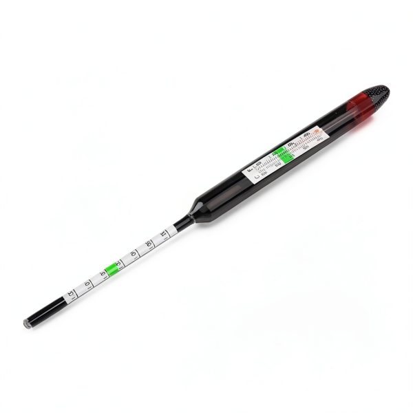 Glass Aquarium Hydrometer with Built-in Marine Floating Salt Water Salinity Tester 1.000-1.060 7.87in-3