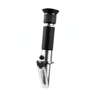 Automatic Temperature Compensation Sea Water Salt Salinity Refractometer for Aquarium, 0% - 10% & 1.0 to 1.070 S.g. Dual Scale Hydrometer by Adeadvancedoptics-0